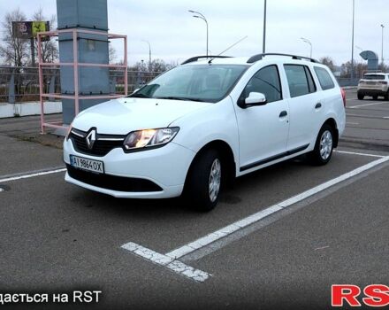 Белый Рено Логан, объемом двигателя 1.1 л и пробегом 205 тыс. км за 6500 $, фото 1 на Automoto.ua