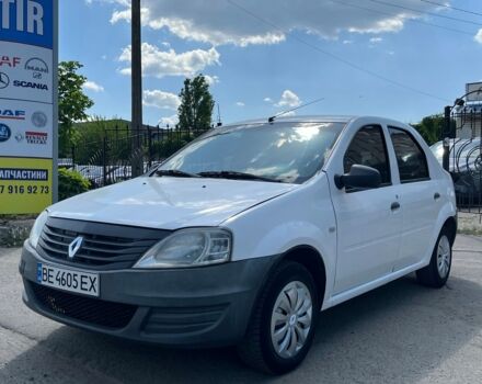 Белый Рено Логан, объемом двигателя 14 л и пробегом 177 тыс. км за 2999 $, фото 1 на Automoto.ua