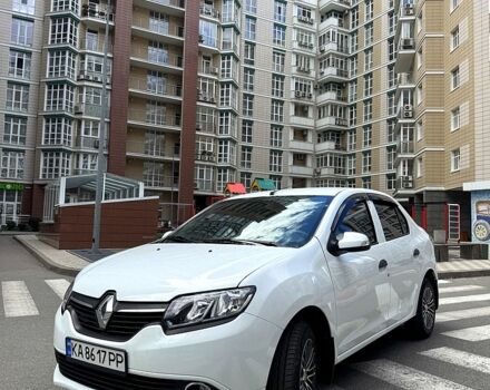 Белый Рено Логан, объемом двигателя 1.2 л и пробегом 97 тыс. км за 5900 $, фото 1 на Automoto.ua