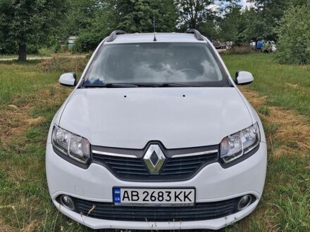 Белый Рено Логан, объемом двигателя 1.46 л и пробегом 163 тыс. км за 6500 $, фото 1 на Automoto.ua