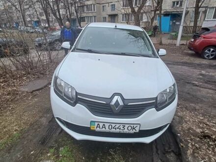 Белый Рено Логан, объемом двигателя 1.15 л и пробегом 280 тыс. км за 5000 $, фото 1 на Automoto.ua
