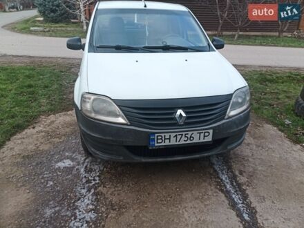 Белый Рено Логан, объемом двигателя 1.39 л и пробегом 500 тыс. км за 2950 $, фото 1 на Automoto.ua