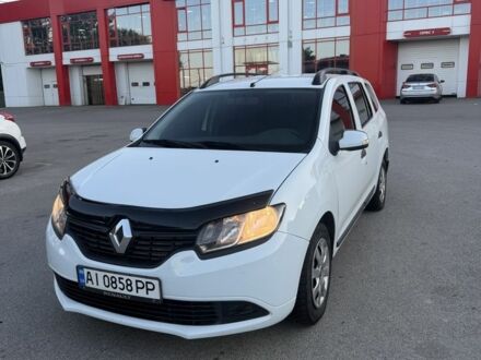 Білий Рено Логан, об'ємом двигуна 1.5 л та пробігом 490 тис. км за 4271 $, фото 1 на Automoto.ua