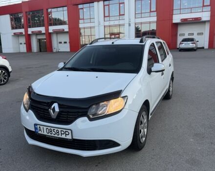 Білий Рено Логан, об'ємом двигуна 1.5 л та пробігом 490 тис. км за 4271 $, фото 1 на Automoto.ua