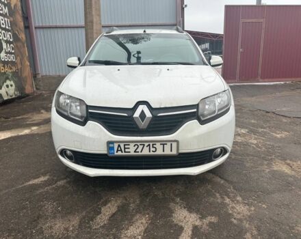 Белый Рено Логан, объемом двигателя 1.5 л и пробегом 213 тыс. км за 7000 $, фото 1 на Automoto.ua