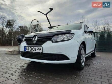 Рено Логан 2014 в Белой Церкве на Automoto.ua Белый Рено Логан, объемом двигателя 1.46 л и пробегом 274 тыс. км за 6400 $, фото 1 на Automoto.ua