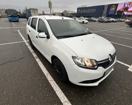 Белый Рено Логан, объемом двигателя 1.5 л и пробегом 238 тыс. км за 6400 $, фото 1 на Automoto.ua