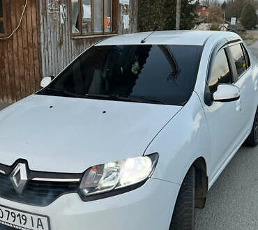 Рено Логан 2014 у Иванкове на Automoto.ua Білий Рено Логан, об'ємом двигуна 1.5 л та пробігом 205 тис. км за 8200 $, фото 1 на Automoto.ua