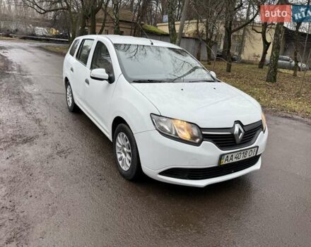 Белый Рено Логан, объемом двигателя 1.46 л и пробегом 190 тыс. км за 6900 $, фото 1 на Automoto.ua