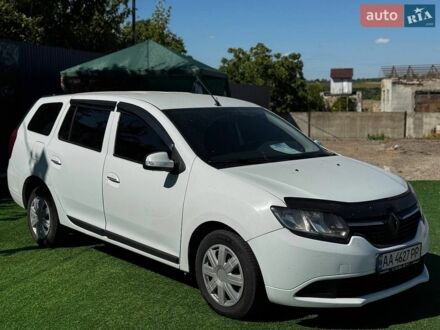 Белый Рено Логан, объемом двигателя 1.5 л и пробегом 249 тыс. км за 5500 $, фото 1 на Automoto.ua