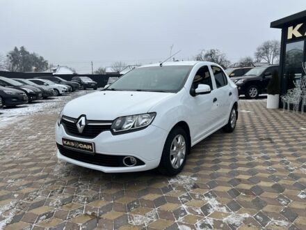 Белый Рено Логан, объемом двигателя 1.5 л и пробегом 79 тыс. км за 8350 $, фото 1 на Automoto.ua