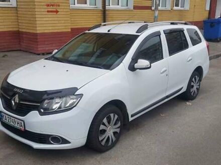 Белый Рено Логан, объемом двигателя 1.46 л и пробегом 226 тыс. км за 5900 $, фото 1 на Automoto.ua