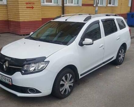 Белый Рено Логан, объемом двигателя 1.46 л и пробегом 226 тыс. км за 5900 $, фото 1 на Automoto.ua