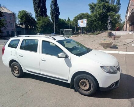 Белый Рено Логан, объемом двигателя 1.5 л и пробегом 195 тыс. км за 6200 $, фото 1 на Automoto.ua