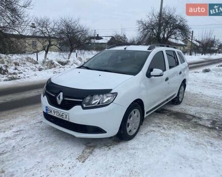 Белый Рено Логан, объемом двигателя 1.46 л и пробегом 215 тыс. км за 5600 $, фото 1 на Automoto.ua