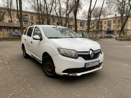 Білий Рено Логан, об'ємом двигуна 1.6 л та пробігом 650 тис. км за 3000 $, фото 1 на Automoto.ua