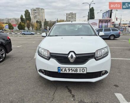 Белый Рено Логан, объемом двигателя 0.9 л и пробегом 107 тыс. км за 6500 $, фото 1 на Automoto.ua