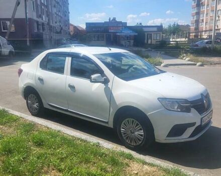 Белый Рено Логан, объемом двигателя 1.15 л и пробегом 295 тыс. км за 5800 $, фото 1 на Automoto.ua