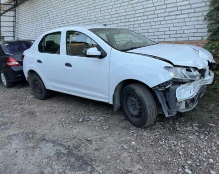 Белый Рено Логан, объемом двигателя 1.5 л и пробегом 190 тыс. км за 2959 $, фото 1 на Automoto.ua