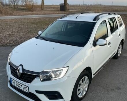 Білий Рено Логан, об'ємом двигуна 1.46 л та пробігом 100 тис. км за 8099 $, фото 1 на Automoto.ua
