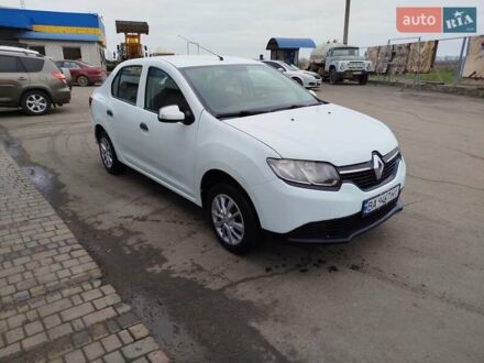 Белый Рено Логан, объемом двигателя 1.15 л и пробегом 247 тыс. км за 3999 $, фото 1 на Automoto.ua