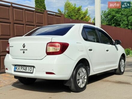 Белый Рено Логан, объемом двигателя 0.9 л и пробегом 112 тыс. км за 5200 $, фото 1 на Automoto.ua