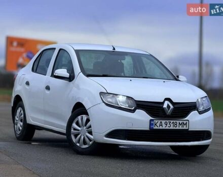 Белый Рено Логан, объемом двигателя 1.2 л и пробегом 305 тыс. км за 3650 $, фото 1 на Automoto.ua
