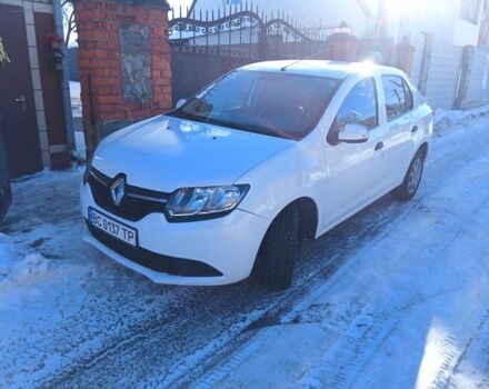 Белый Рено Логан, объемом двигателя 1.1 л и пробегом 170 тыс. км за 4800 $, фото 1 на Automoto.ua