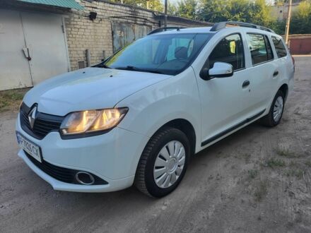 Білий Рено Логан, об'ємом двигуна 1.5 л та пробігом 200 тис. км за 7546 $, фото 1 на Automoto.ua