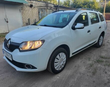 Білий Рено Логан, об'ємом двигуна 1.5 л та пробігом 200 тис. км за 7546 $, фото 1 на Automoto.ua