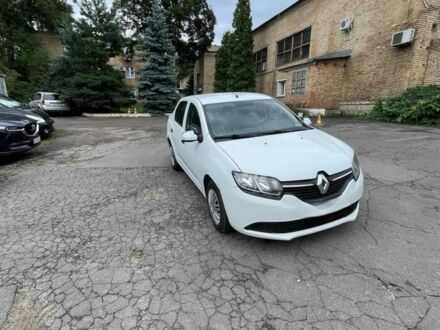 Рено Логан 2016 в Киеве на Automoto.ua Белый Рено Логан, объемом двигателя 1.5 л и пробегом 241 тыс. км за 5700 $, фото 1 на Automoto.ua