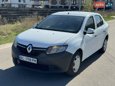 Белый Рено Логан, объемом двигателя 1.15 л и пробегом 220 тыс. км за 3200 $, фото 1 на Automoto.ua