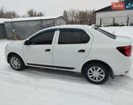 Белый Рено Логан, объемом двигателя 1.46 л и пробегом 119 тыс. км за 7800 $, фото 1 на Automoto.ua