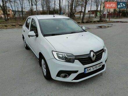 Рено Логан 2017 в Житомире на Automoto.ua Белый Рено Логан, объемом двигателя 1.15 л и пробегом 236 тыс. км за 5999 $, фото 1 на Automoto.ua