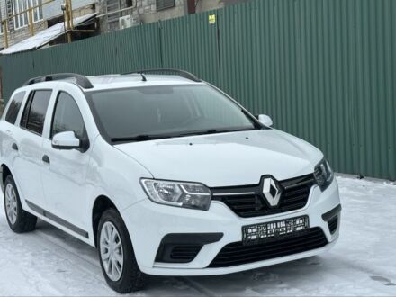 Білий Рено Логан, об'ємом двигуна 1.5 л та пробігом 73 тис. км за 9700 $, фото 1 на Automoto.ua
