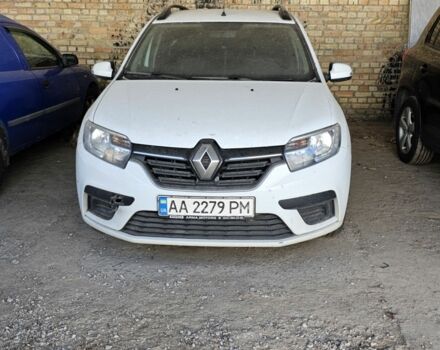 Білий Рено Логан, об'ємом двигуна 1.5 л та пробігом 320 тис. км за 4484 $, фото 1 на Automoto.ua