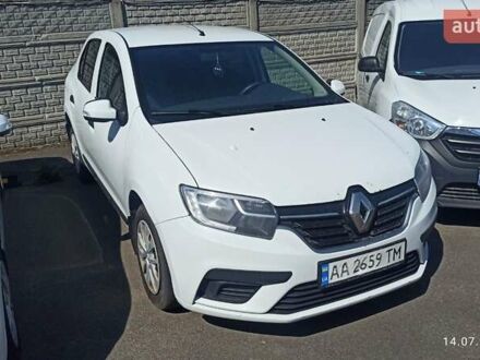 Рено Логан 2017 в Киеве на Automoto.ua Белый Рено Логан, объемом двигателя 1.46 л и пробегом 272 тыс. км за 6500 $, фото 1 на Automoto.ua