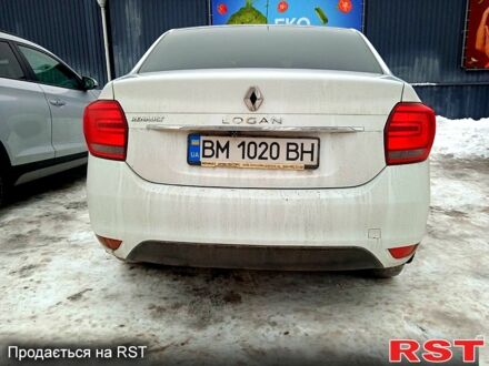 Белый Рено Логан, объемом двигателя 1.5 л и пробегом 37000 тыс. км за 6000 $, фото 1 на Automoto.ua