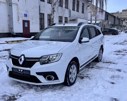 Белый Рено Логан, объемом двигателя 1.5 л и пробегом 70 тыс. км за 10500 $, фото 1 на Automoto.ua