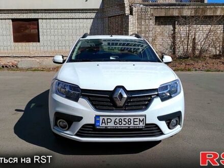 Рено Логан 2018 в Запорожье на Automoto.ua Белый Рено Логан, объемом двигателя 1.5 л и пробегом 55 тыс. км за 13500 $, фото 1 на Automoto.ua