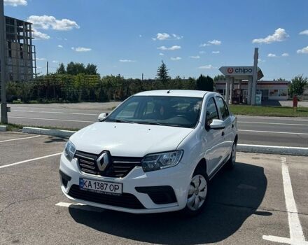 Білий Рено Логан, об'ємом двигуна 0.9 л та пробігом 142 тис. км за 6899 $, фото 1 на Automoto.ua