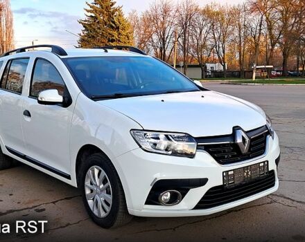 Белый Рено Логан, объемом двигателя 1.5 л и пробегом 87 тыс. км за 9800 $, фото 1 на Automoto.ua
