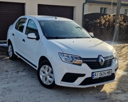 Белый Рено Логан, объемом двигателя 1.46 л и пробегом 179 тыс. км за 7500 $, фото 1 на Automoto.ua