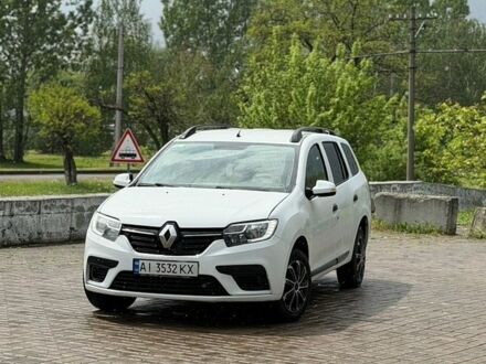 Белый Рено Логан, объемом двигателя 1.46 л и пробегом 165 тыс. км за 7200 $, фото 1 на Automoto.ua