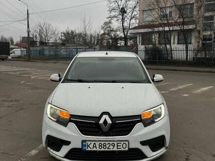 Белый Рено Логан, объемом двигателя 0.9 л и пробегом 383 тыс. км за 3400 $, фото 1 на Automoto.ua