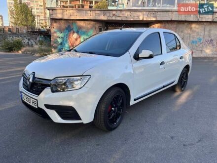 Белый Рено Логан, объемом двигателя 1.46 л и пробегом 206 тыс. км за 7700 $, фото 1 на Automoto.ua
