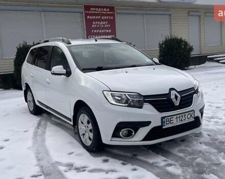 Білий Рено Логан, об'ємом двигуна 1.46 л та пробігом 90 тис. км за 10700 $, фото 1 на Automoto.ua