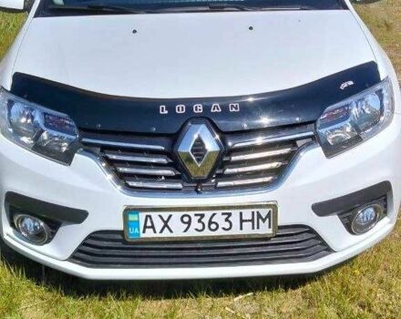 Белый Рено Логан, объемом двигателя 0.9 л и пробегом 83 тыс. км за 10500 $, фото 1 на Automoto.ua