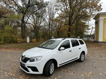 Белый Рено Логан, объемом двигателя 1.5 л и пробегом 73 тыс. км за 10300 $, фото 1 на Automoto.ua