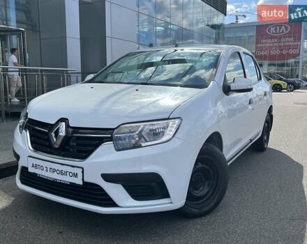 Белый Рено Логан, объемом двигателя 1 л и пробегом 103 тыс. км за 7113 $, фото 1 на Automoto.ua